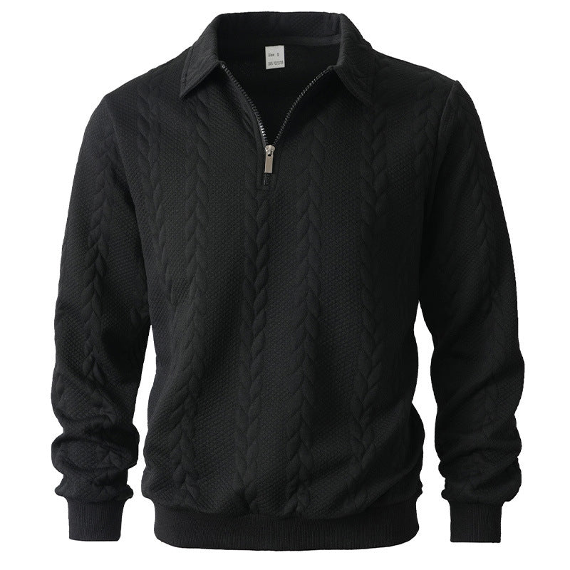 WENTWORTH LONDON | ELEGANT HALF-ZIP POLO FOR MEN