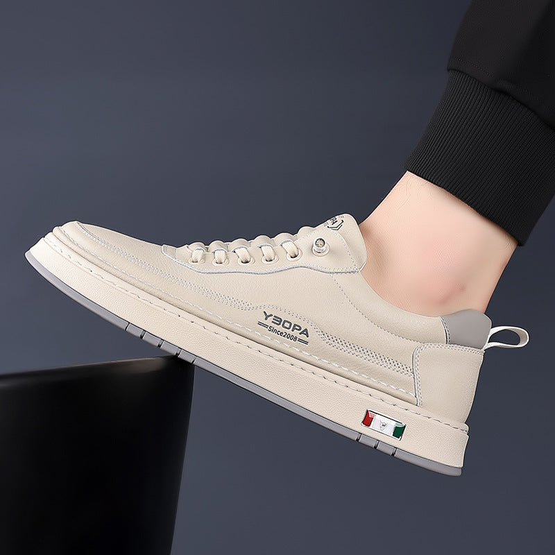 GENUINE LEATHER SNEAKERS FOR MEN
