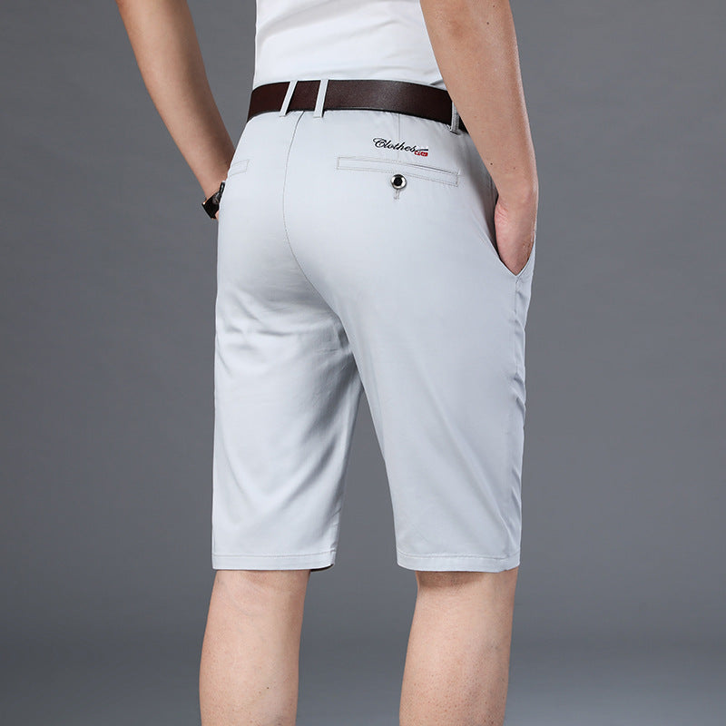 TWILL CHINO SHORTS FOR MEN