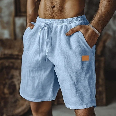 LINEN SHORTS FOR MEN