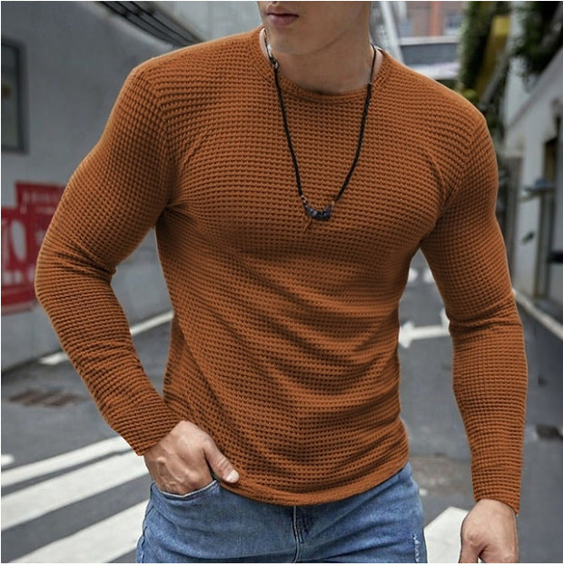 SLIM KNIT SHIRT FOR MEN