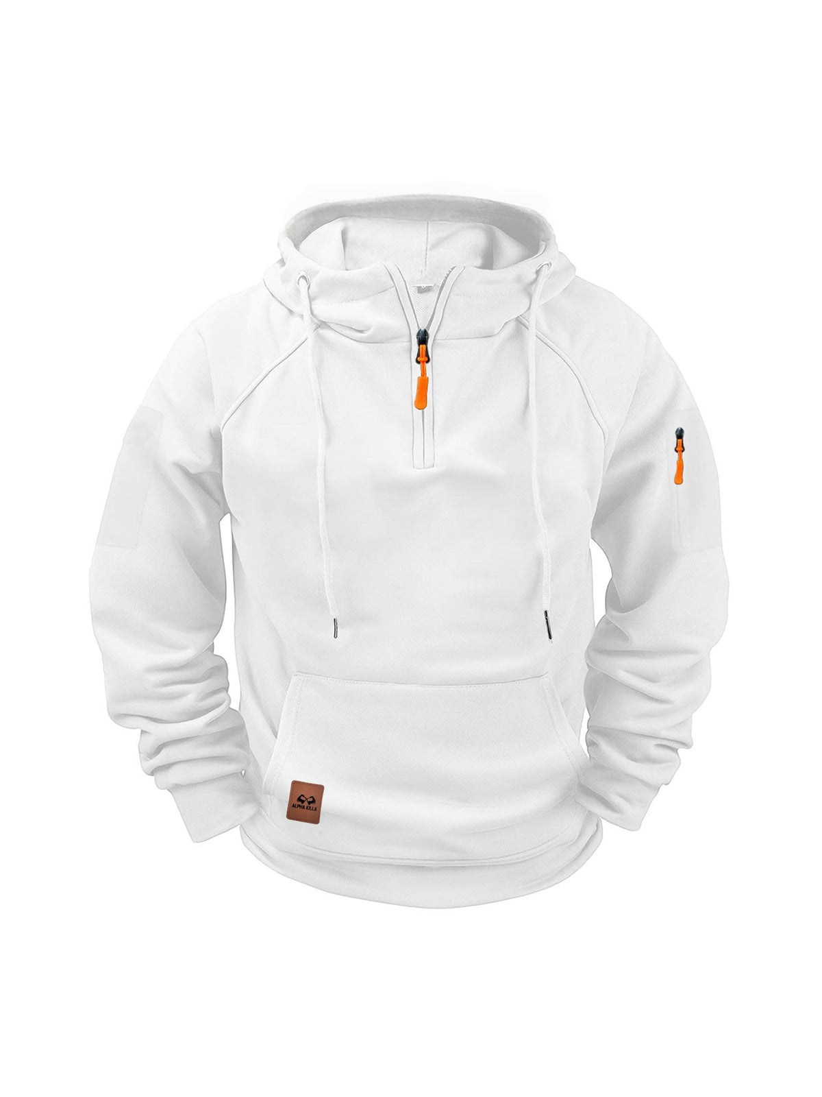 QUARTER ZIP HOODIE FOR MEN