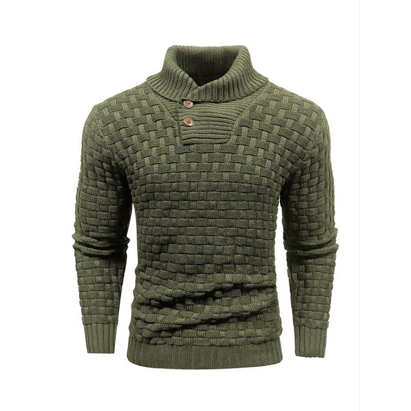 WARM KNIT SWEATER FOR MEN