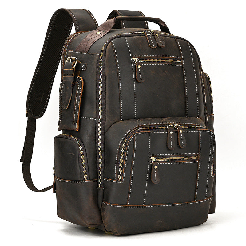 VINTAGE COWHIDE BACKPACK FOR MEN