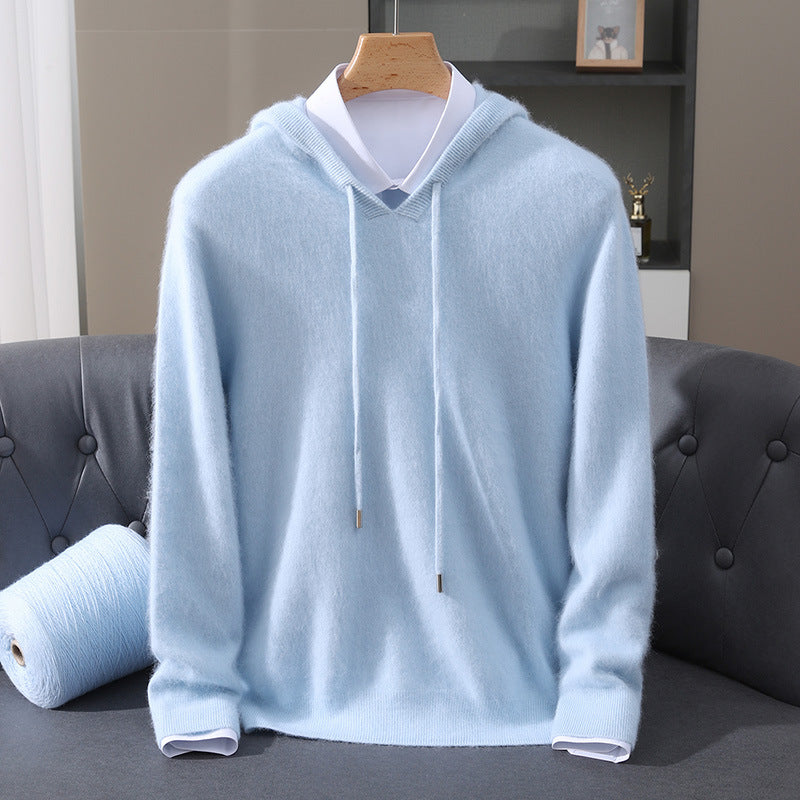WENTWORTH LONDON | WOOL BLEND HOODIE FOR MEN