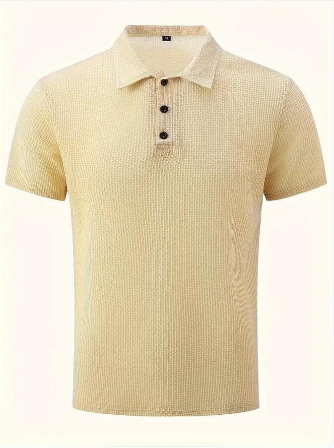 STRETCH KNIT TOP FOR MEN