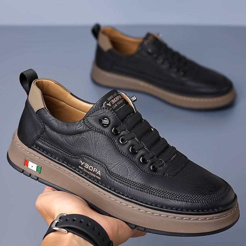 GENUINE LEATHER SNEAKERS FOR MEN