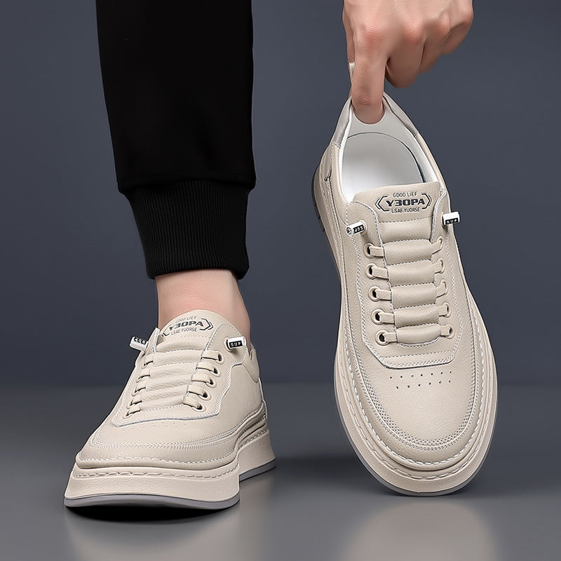 GENUINE LEATHER SNEAKERS FOR MEN