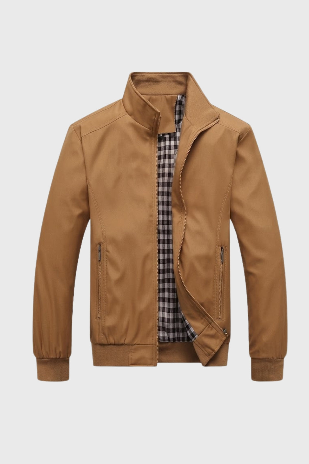 REGULAR FIT ZIP JACKET FOR MEN