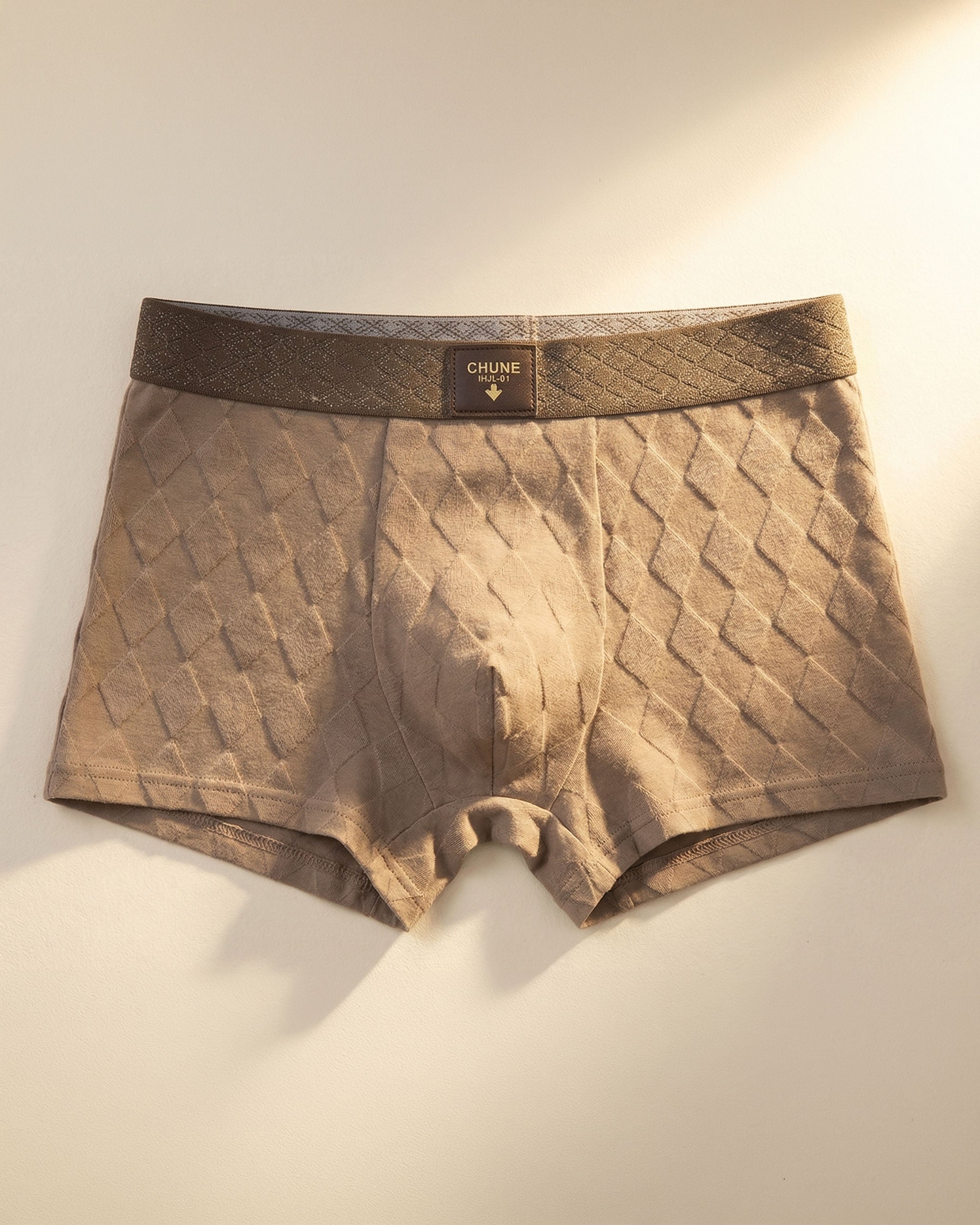 SOFT KNIT BOXER BRIEFS FOR MEN