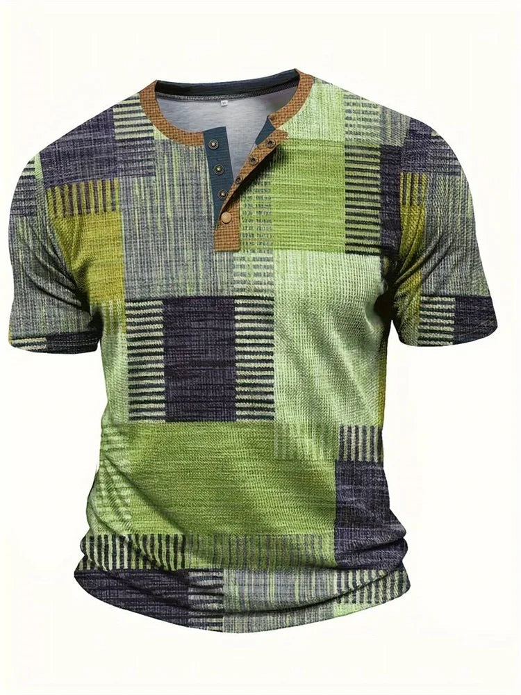 PATCHWORK T-SHIRT FOR MEN
