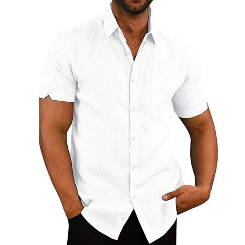 LINEN TEXTURE SHIRT FOR MEN