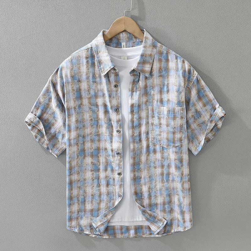 CHECKERED SHIRT FOR MEN
