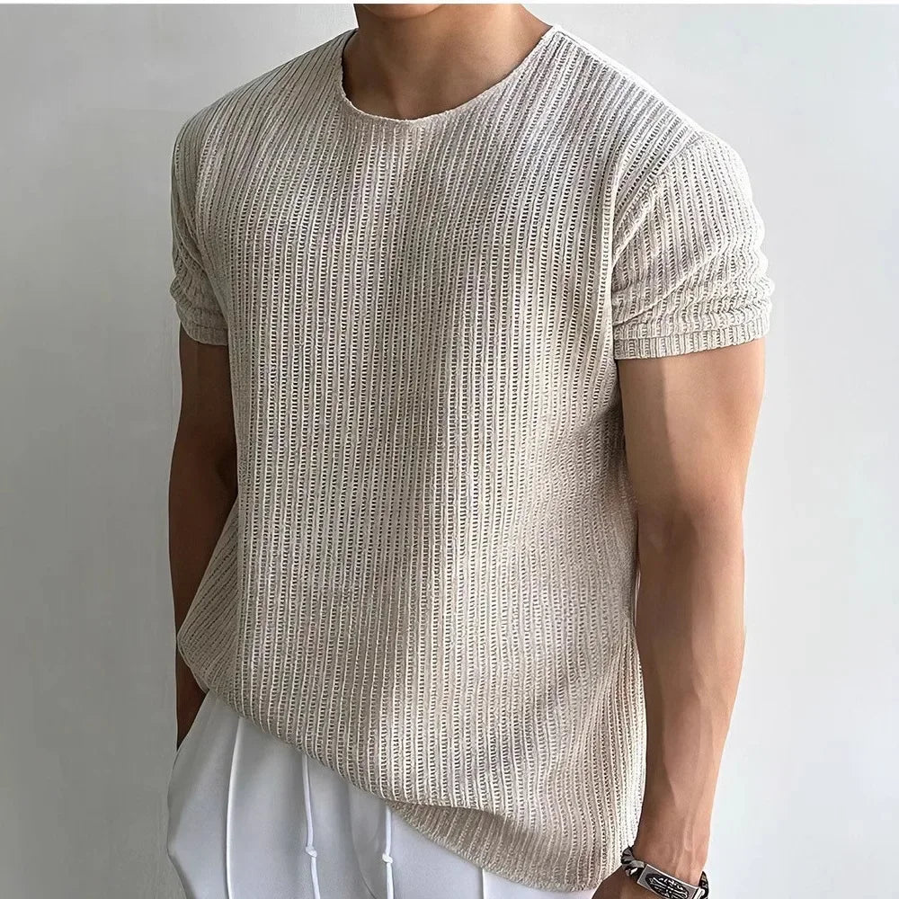 WENTWORTH LONDON | KNIT T-SHIRT FOR MEN