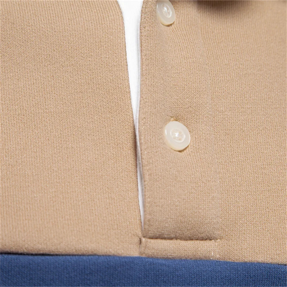 COLLARED POLO SWEATER FOR MEN