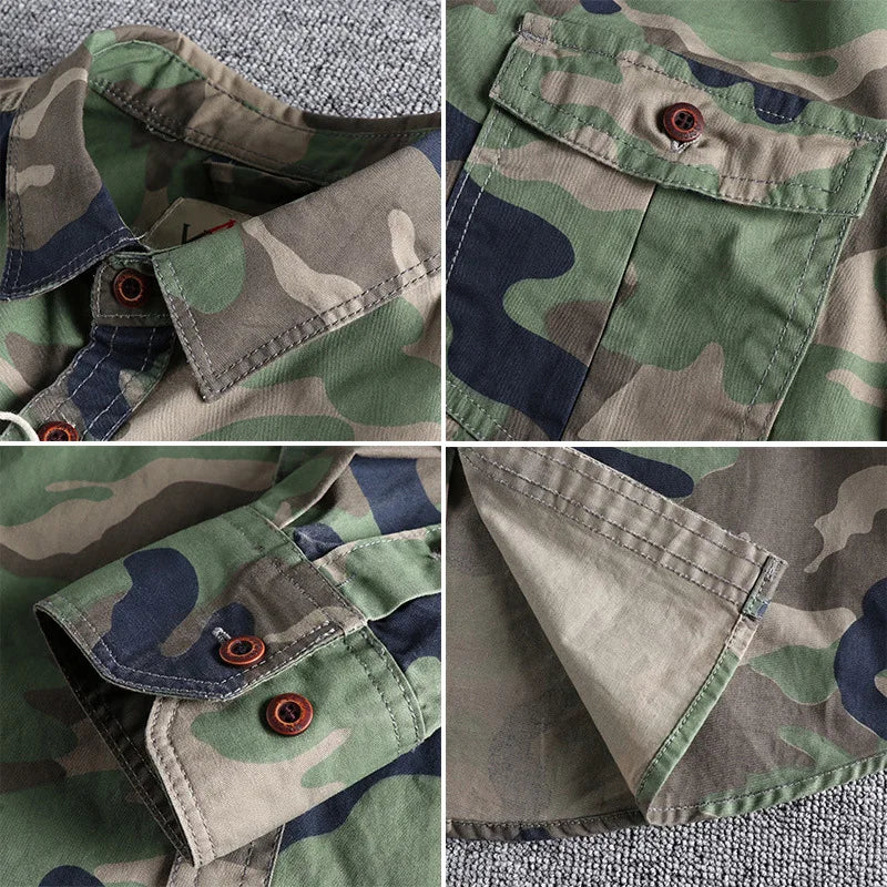 CAMOUFLAGE SHIRT FOR MEN