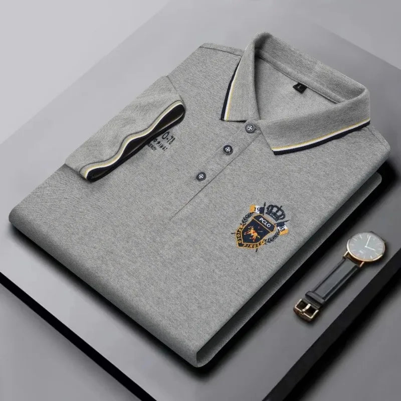 CLASSIC EMBROIDERED POLO FOR MEN