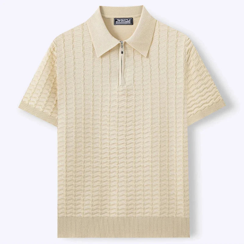 MODERN ZIP POLO FOR MEN