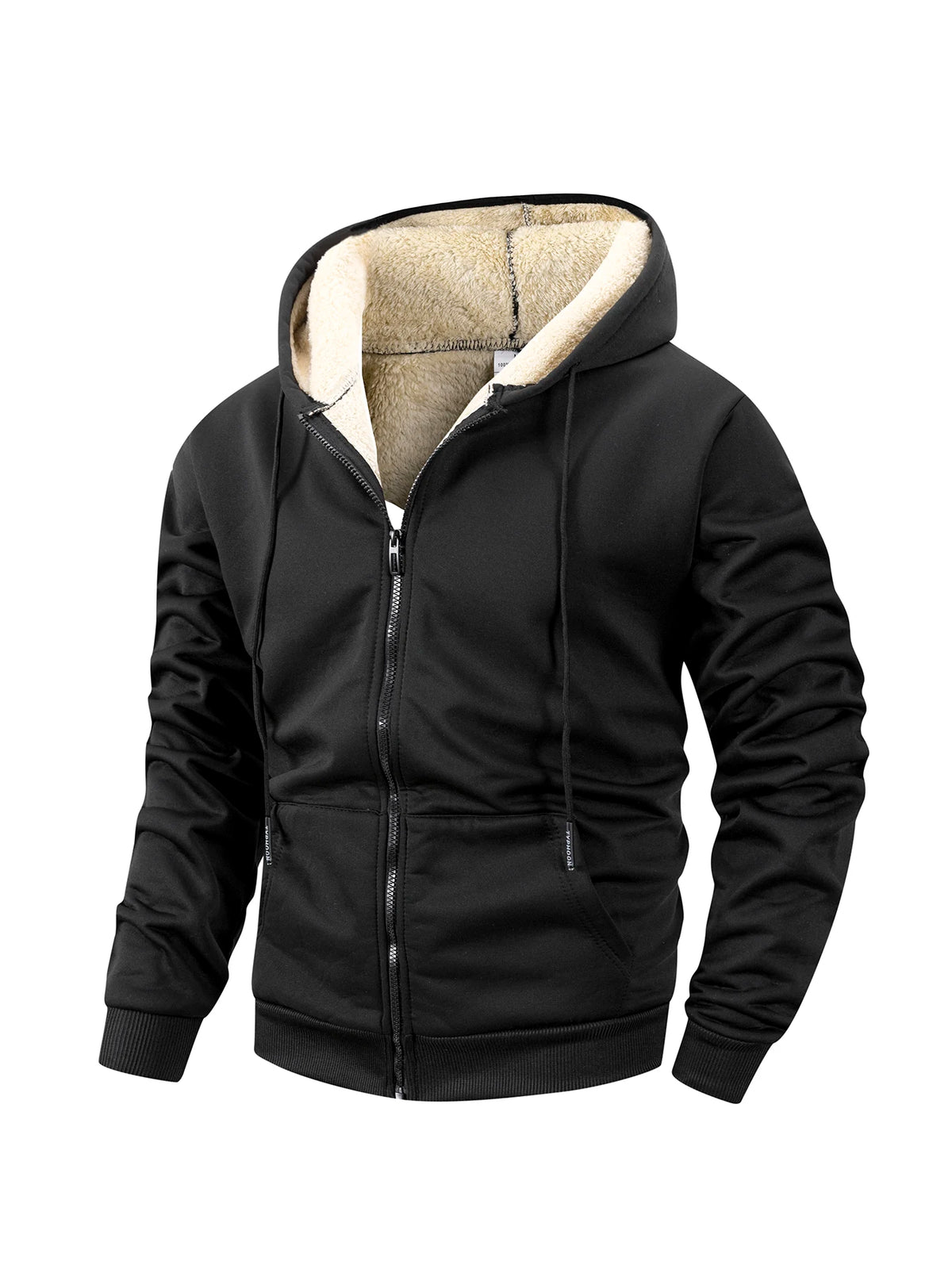 FLEECE ZIPPER HOODIE FOR MEN