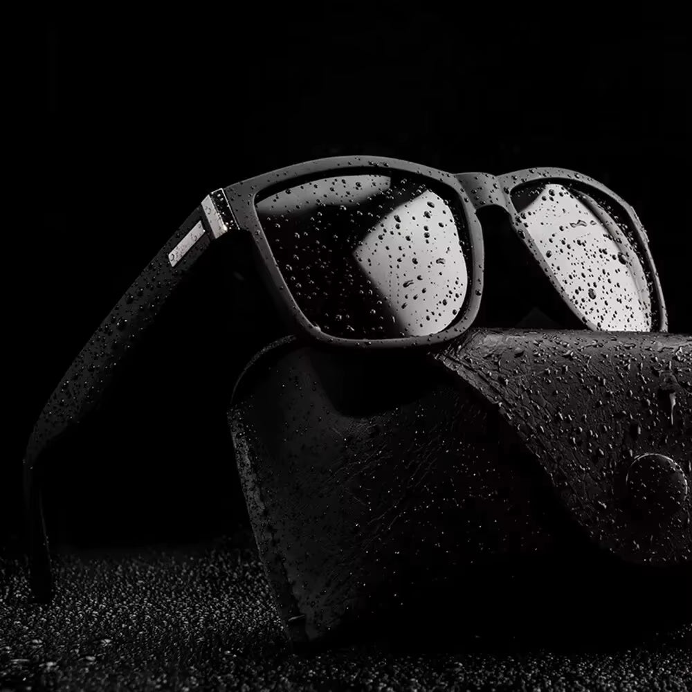 SQUARE POLARISED SUNGLASSES FOR MEN
