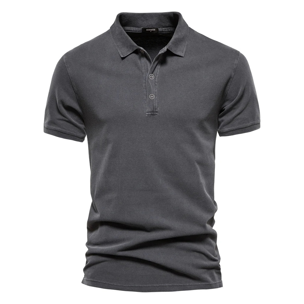 CLASSIC COTTON POLO SHIRT FOR MEN
