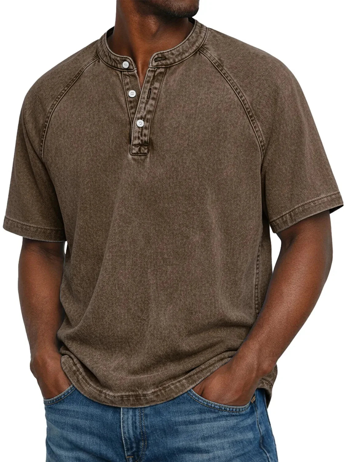 VINTAGE BUTTON SHIRT FOR MEN