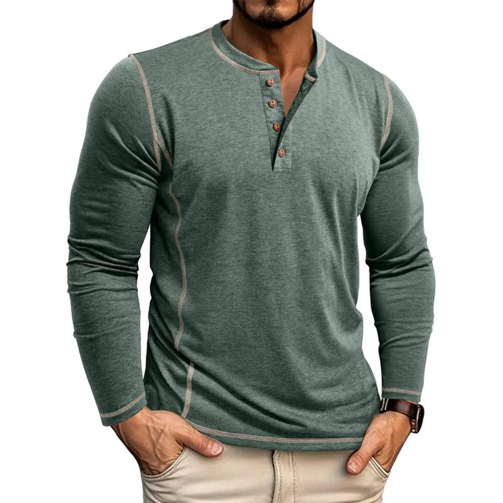 CLASSIC LONG SLEEVE SHIRT FOR MEN