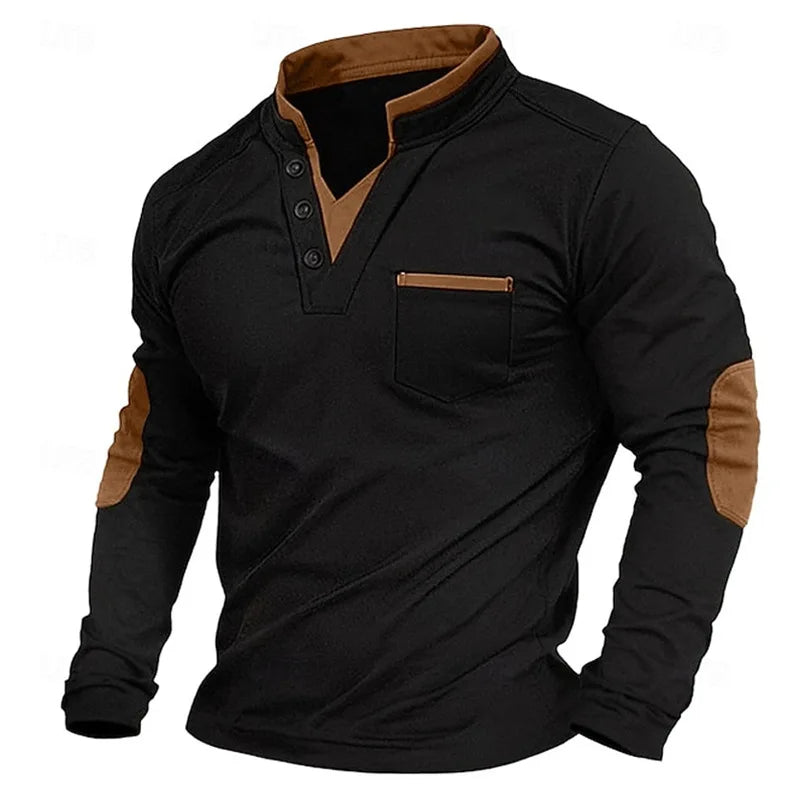V-NECK SWEATSHIRT FOR MEN