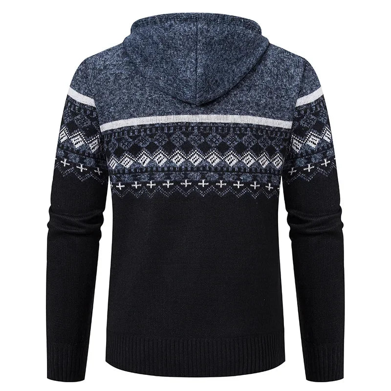 WENTWORTH LONDON | ETHNIC KNIT JACKET FOR MEN