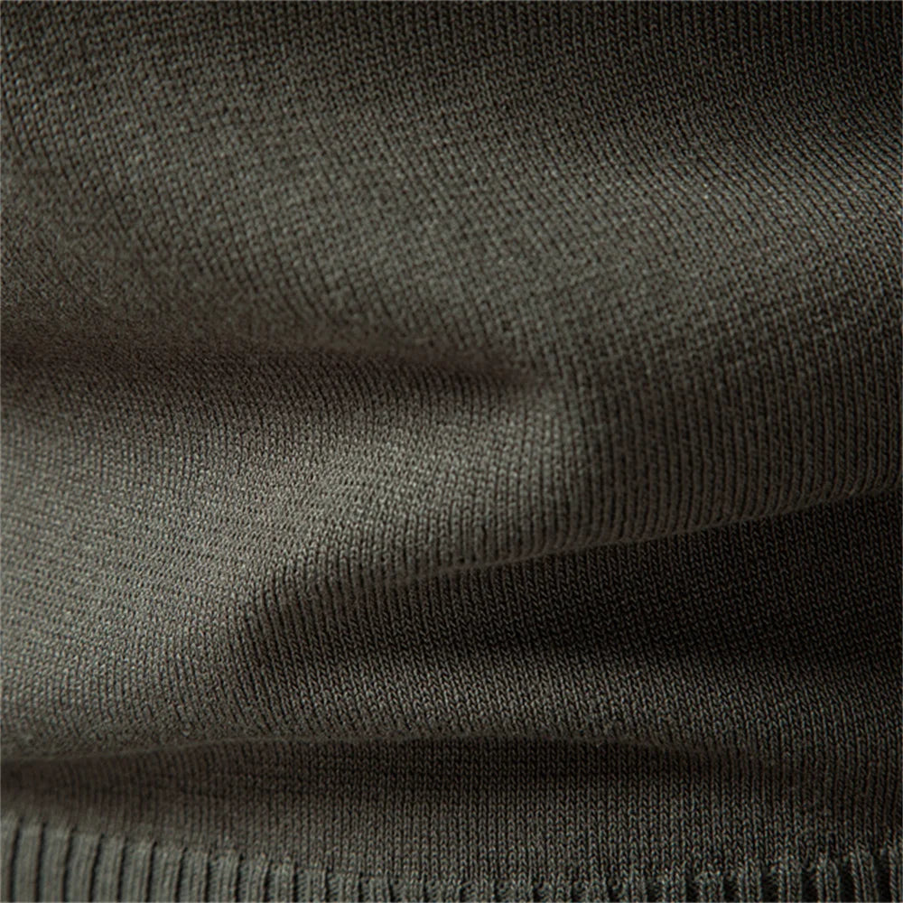 WENTWORTH LONDON | TEXTURED ZIPPER POLO FOR MEN