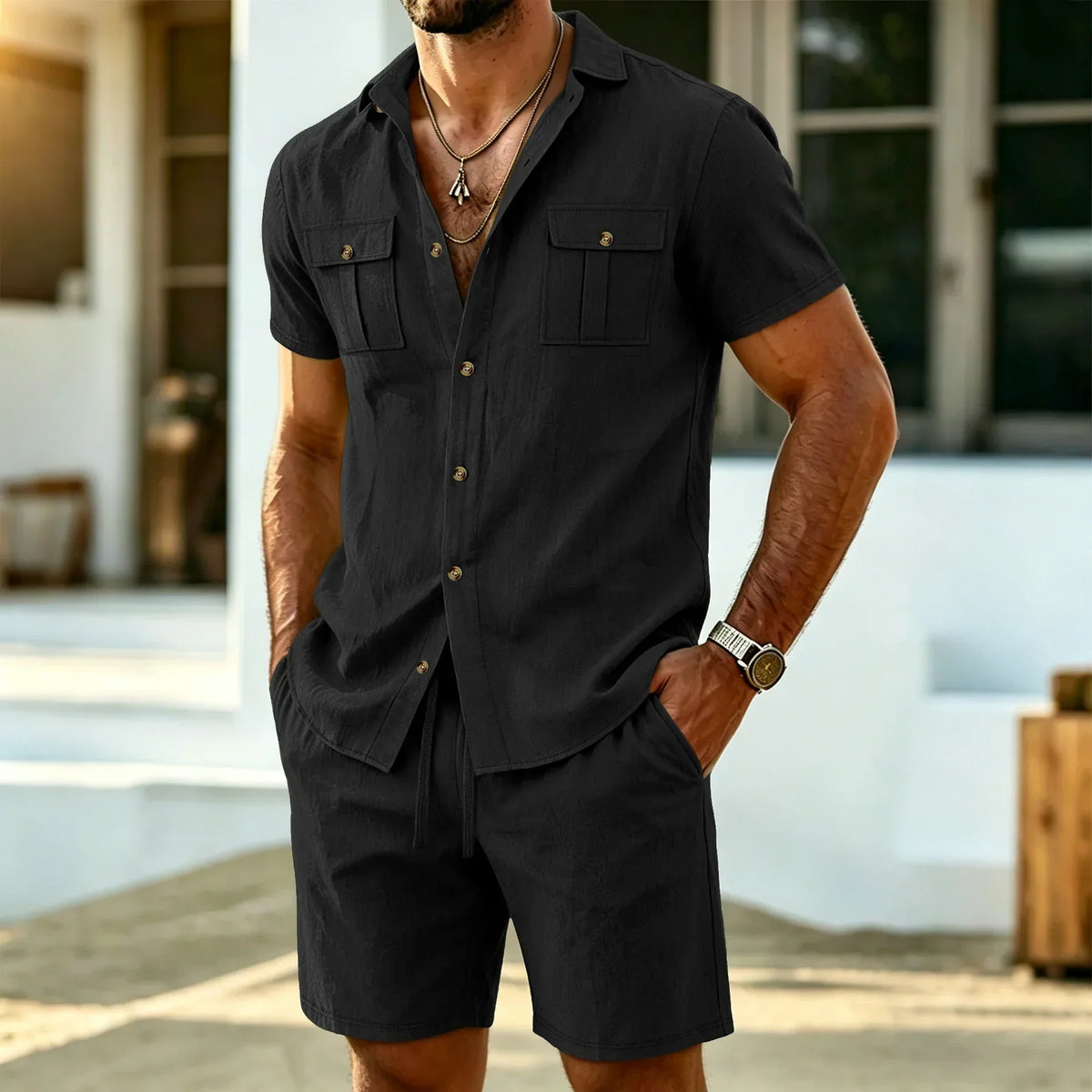 LIGHTWEIGHT SUMMER SET FOR MEN