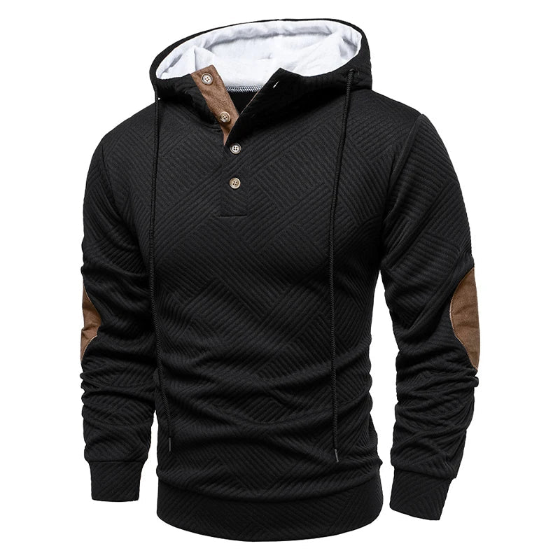 WENTWORTH LONDON | SLIM FIT HALF-BUTTON PULLOVER FOR MEN