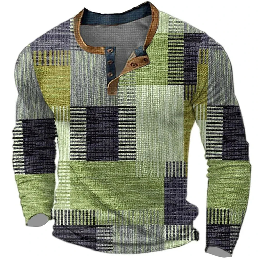 COLOURFUL LONG SLEEVE SHIRT FOR MEN