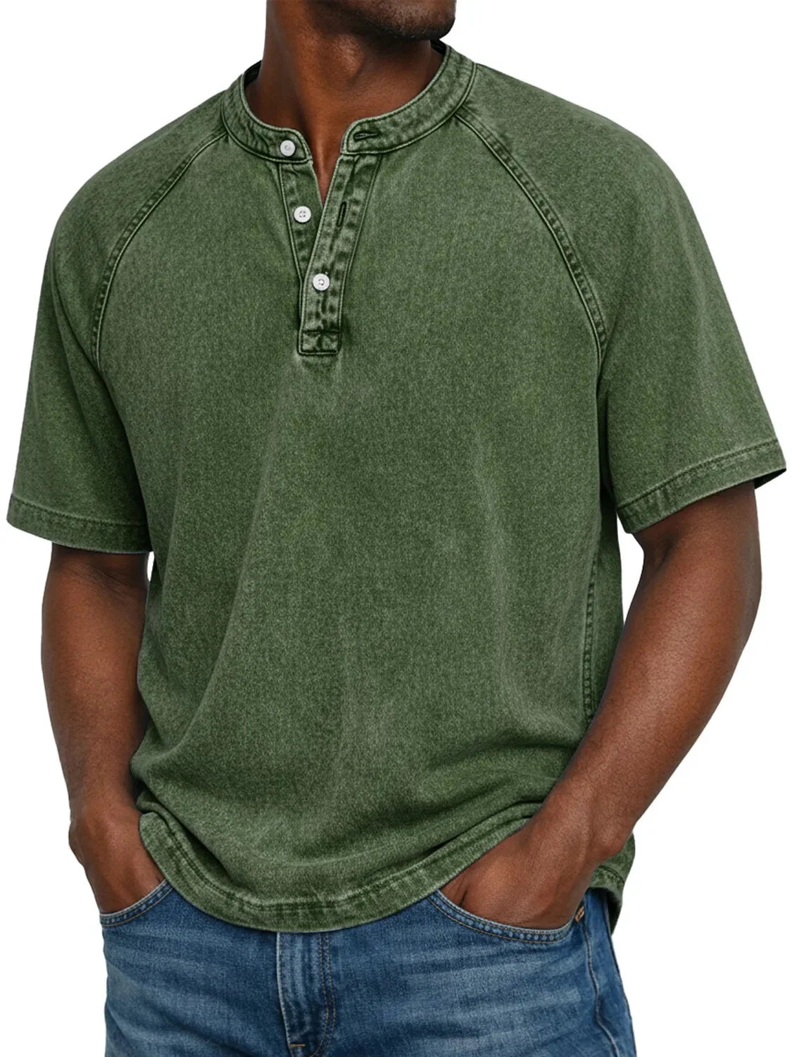VINTAGE BUTTON SHIRT FOR MEN