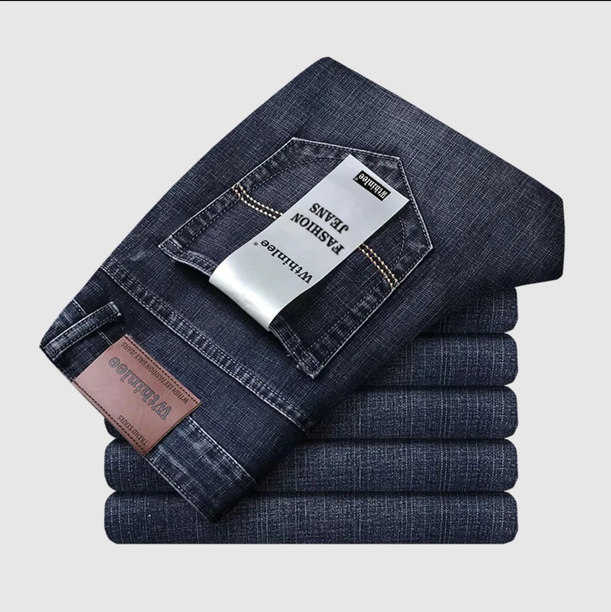 STRETCH STRAIGHT JEANS FOR MEN
