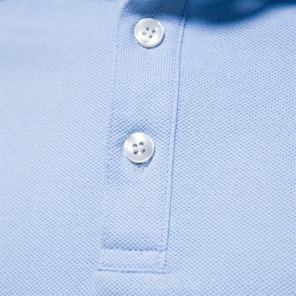 CONTRAST PIQUE POLO FOR MEN