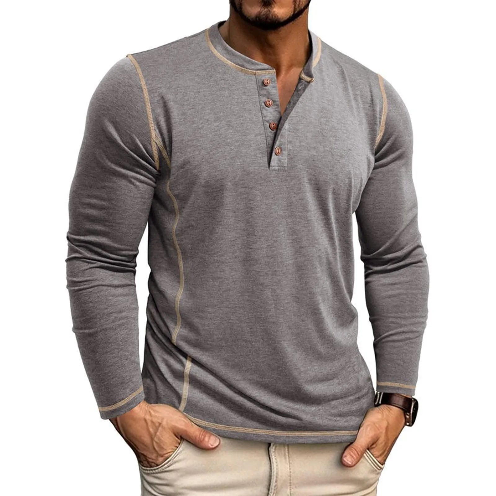 CLASSIC LONG SLEEVE SHIRT FOR MEN