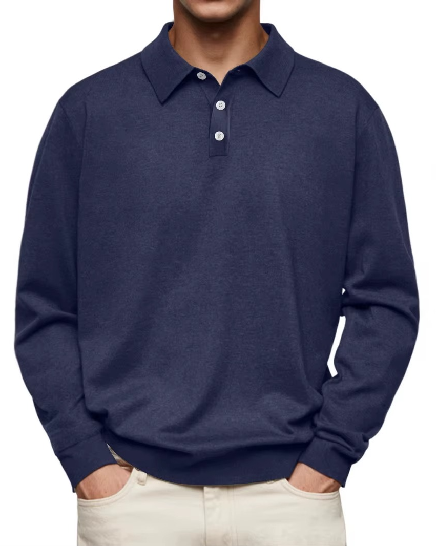 WENTWORTH LONDON | LONG SLEEVE POLO SHIRT FOR MEN