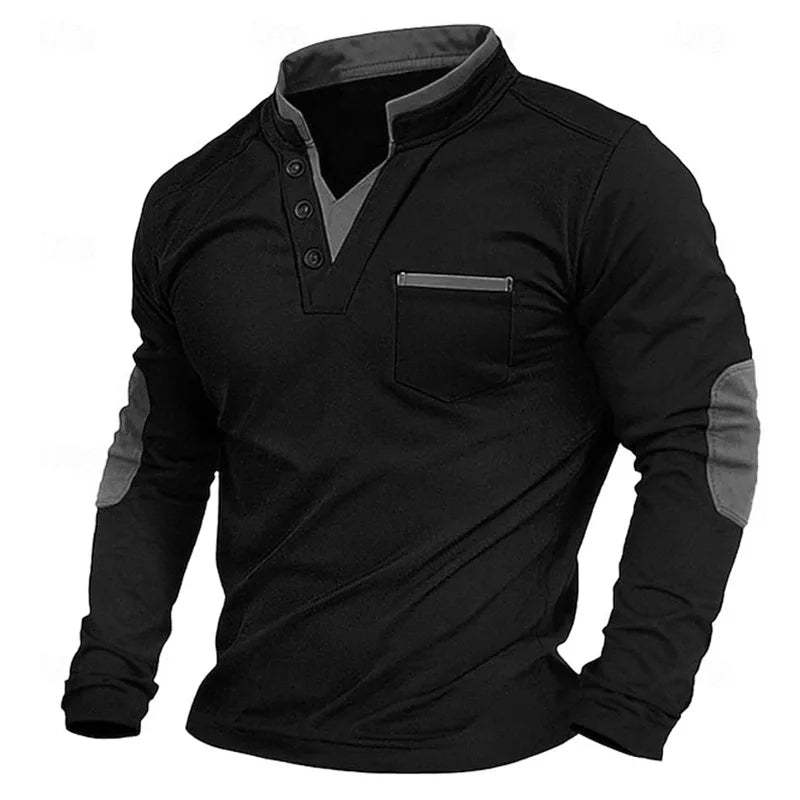 V-NECK SWEATSHIRT FOR MEN