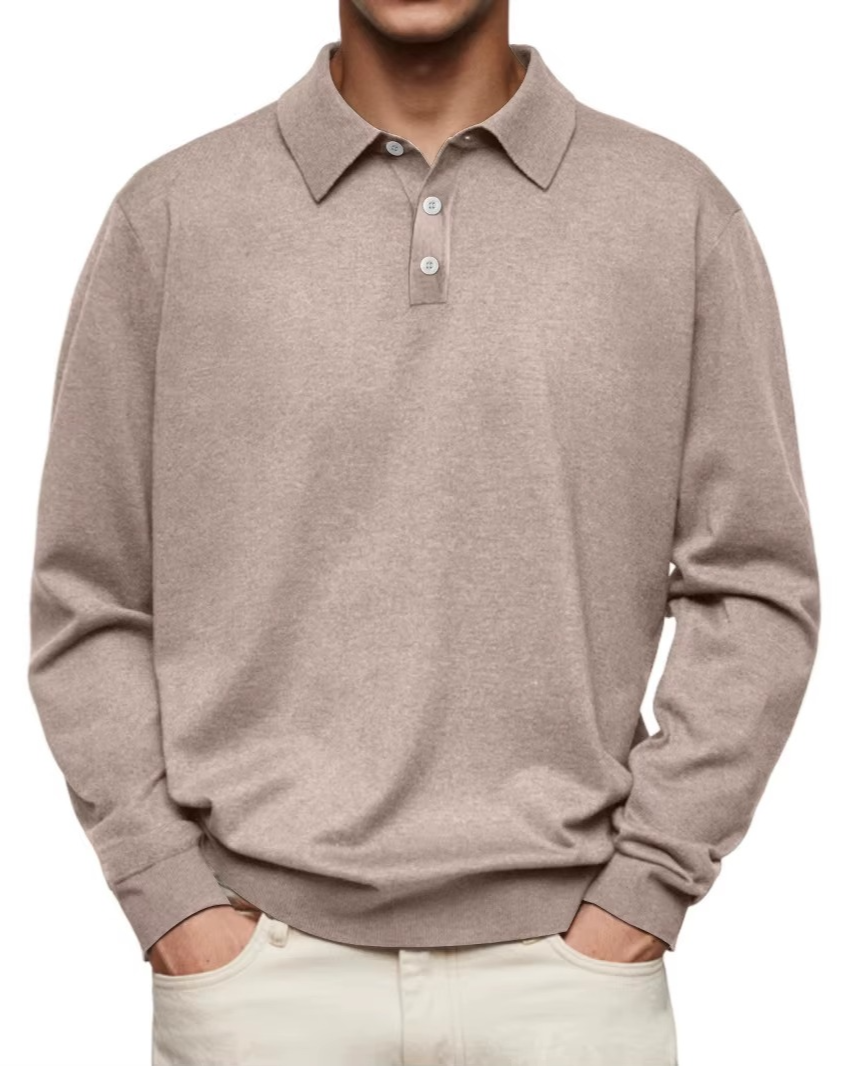 WENTWORTH LONDON | LONG SLEEVE POLO SHIRT FOR MEN