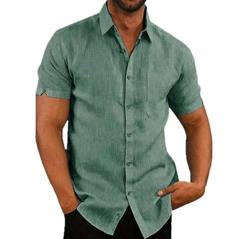 LINEN TEXTURE SHIRT FOR MEN