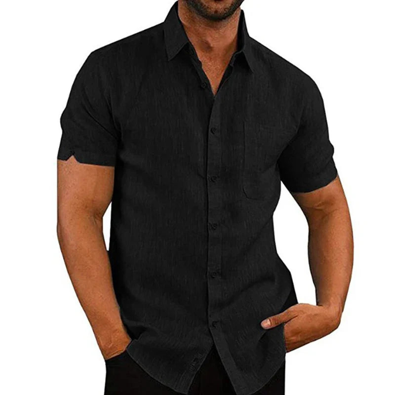 LINEN TEXTURE SHIRT FOR MEN