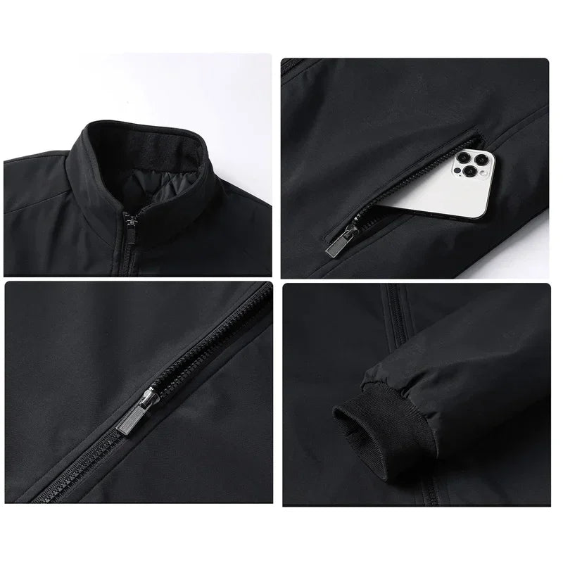 WATER RESISTANT RAIN JACKET FOR MEN