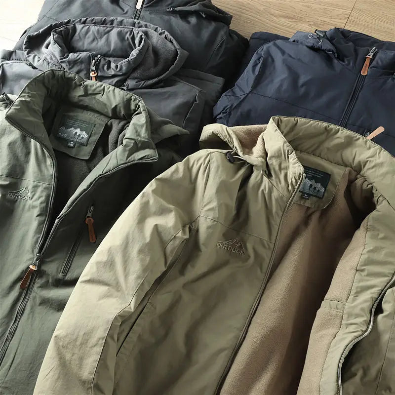 HOODED ZIP JACKET FOR MEN