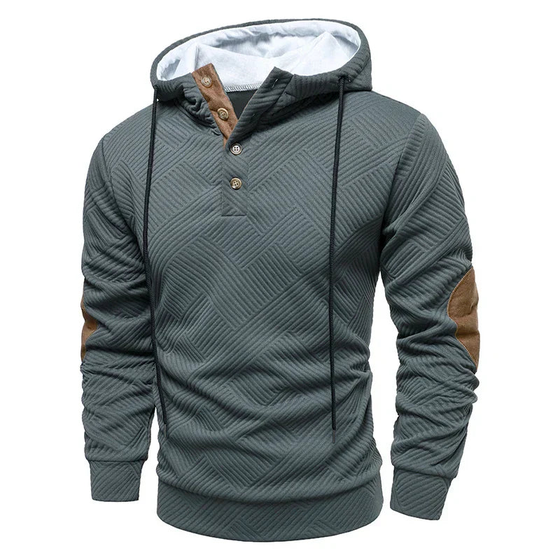 WENTWORTH LONDON | SLIM FIT HALF-BUTTON PULLOVER FOR MEN