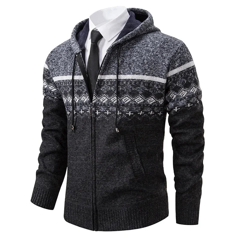 WENTWORTH LONDON | ETHNIC KNIT JACKET FOR MEN