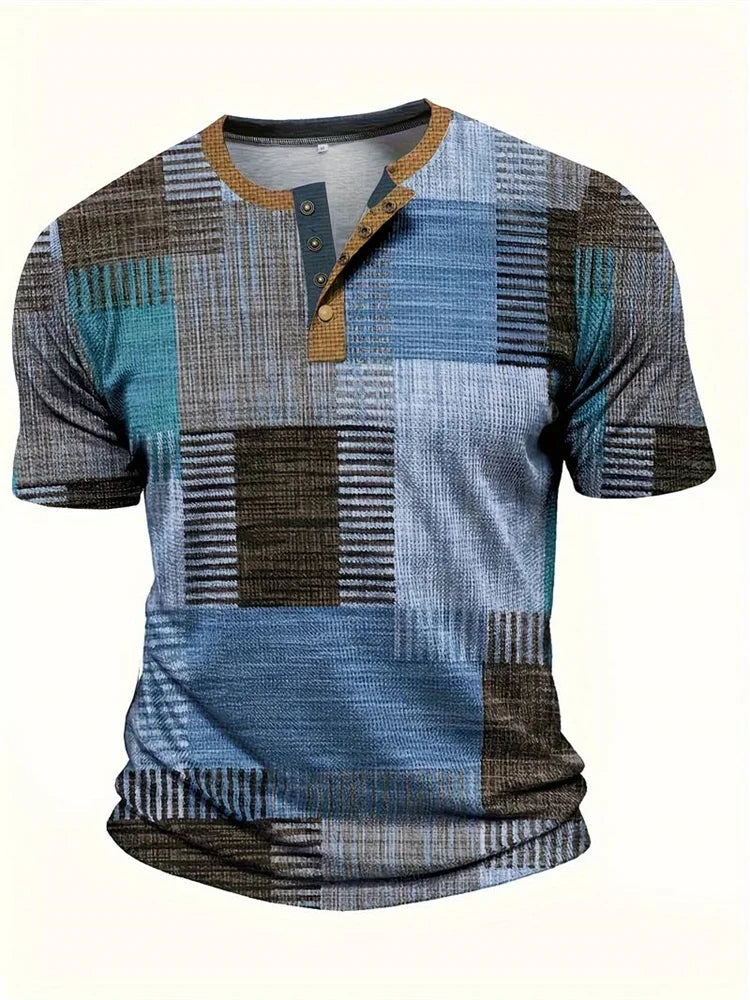 PATCHWORK T-SHIRT FOR MEN
