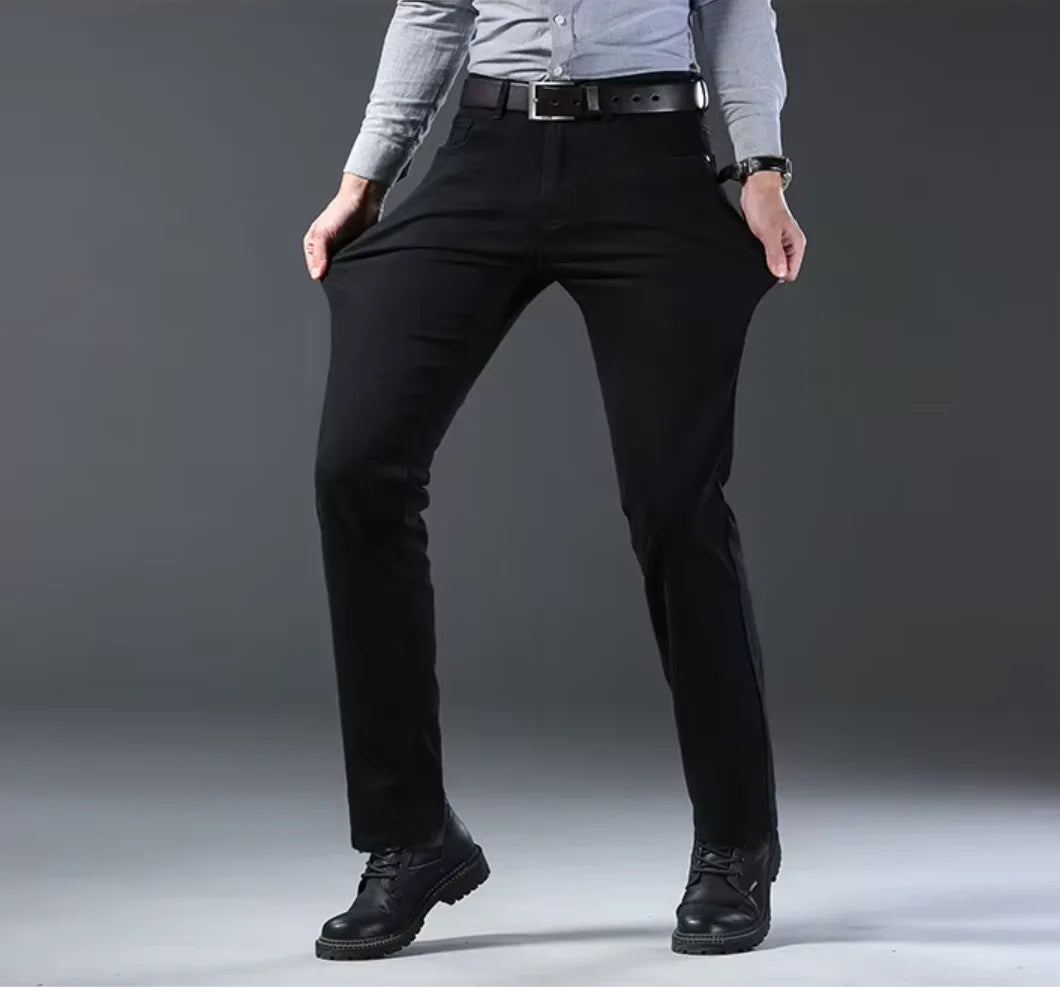 STRETCH STRAIGHT JEANS FOR MEN