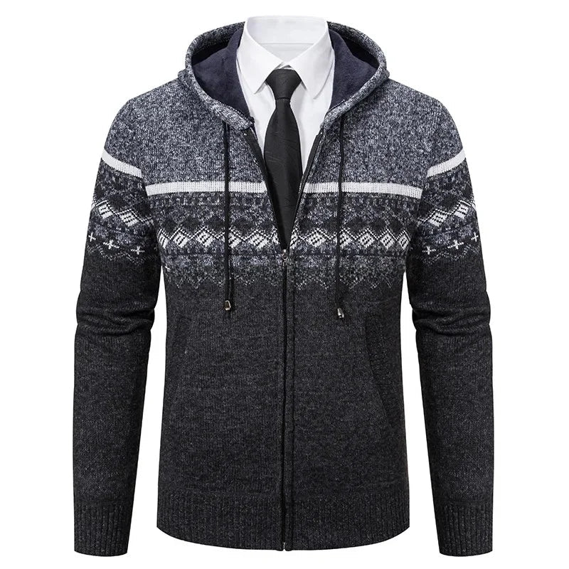 WENTWORTH LONDON | ETHNIC KNIT JACKET FOR MEN