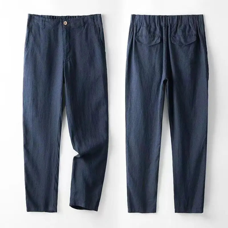 LINEN BLEND SUIT FOR MEN